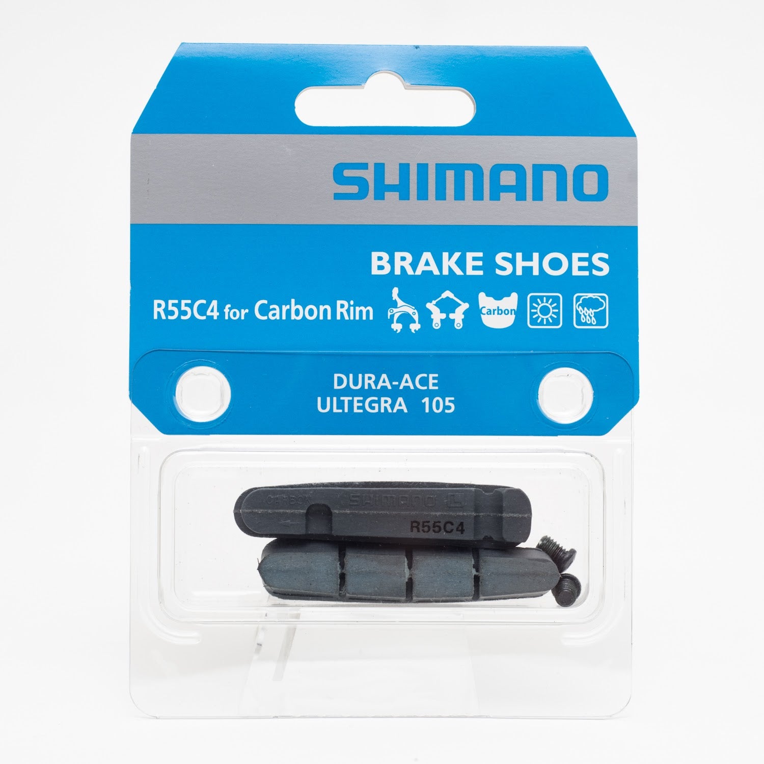 SHIMANO Brake Shoe Carbon Rim (R55C4 for Carbon Rim)