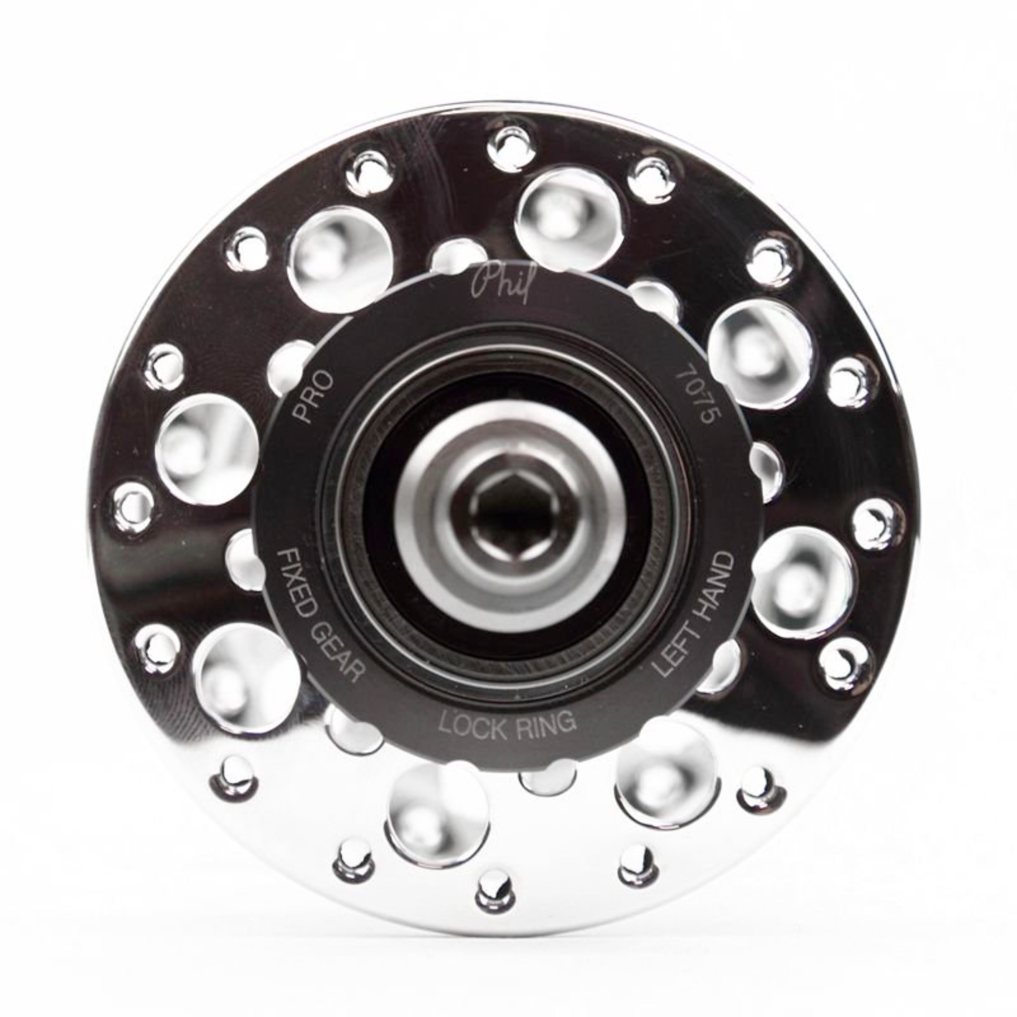 PHIL WOOD Pro High Flange Track Hub Rear