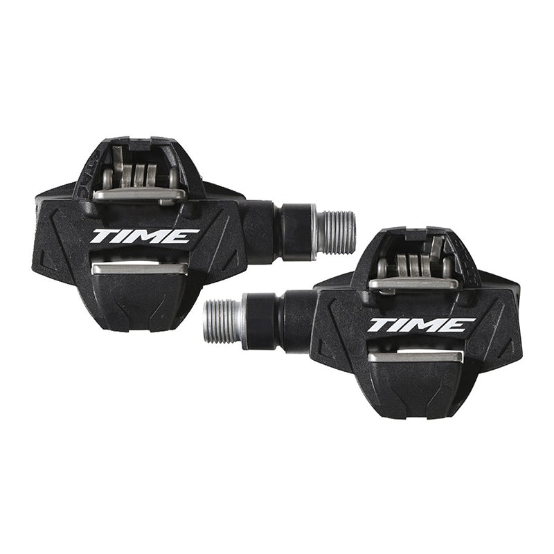 TIME ATAC XC 4 Pedals - Dual Sided Clipless, Composite, 9/16", Black