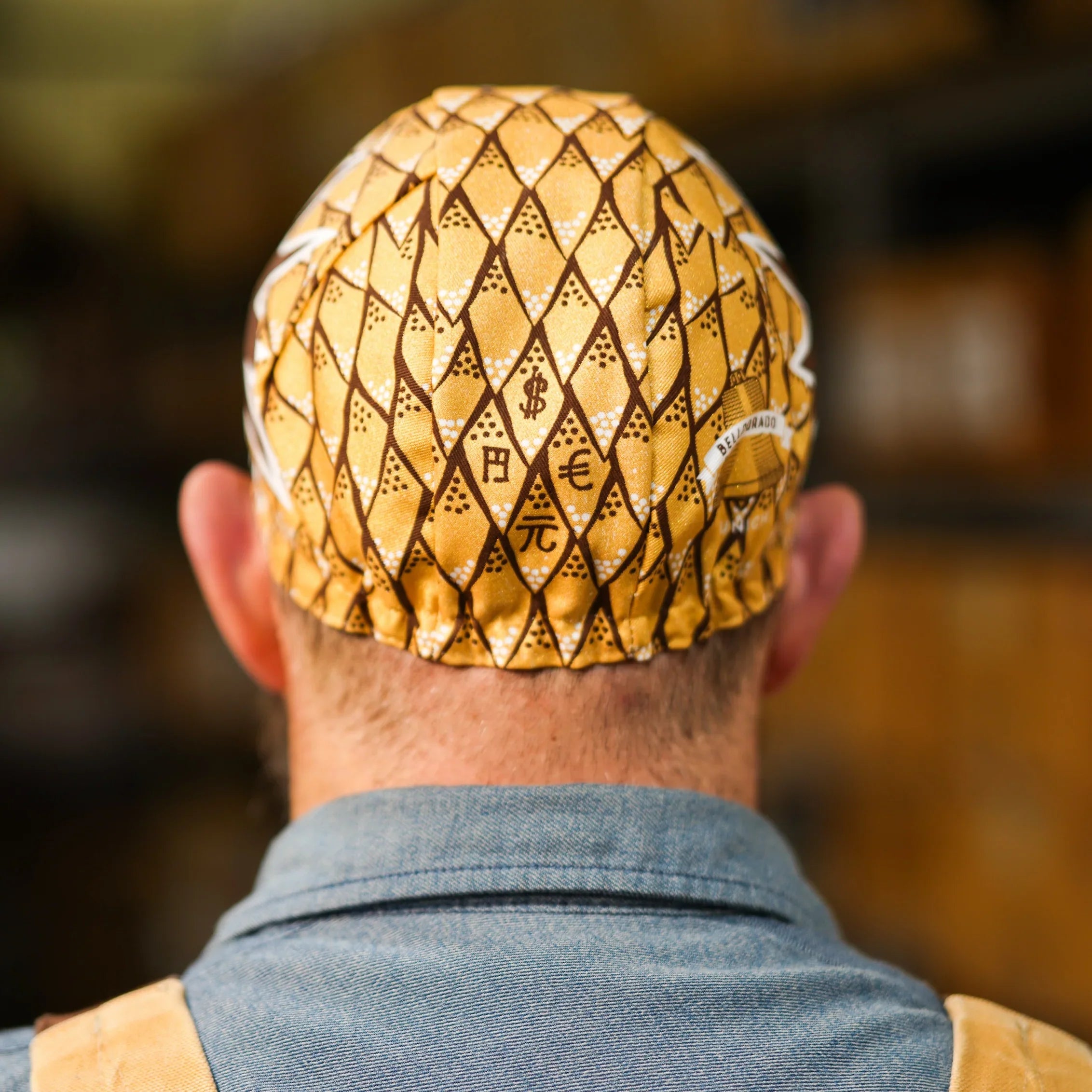 ADAM BELL'S WORKS Cycling Cap - Golden Shuppi