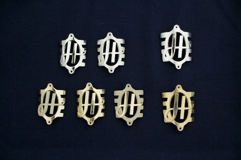 HUNTER CYCLES Limited Head Badges