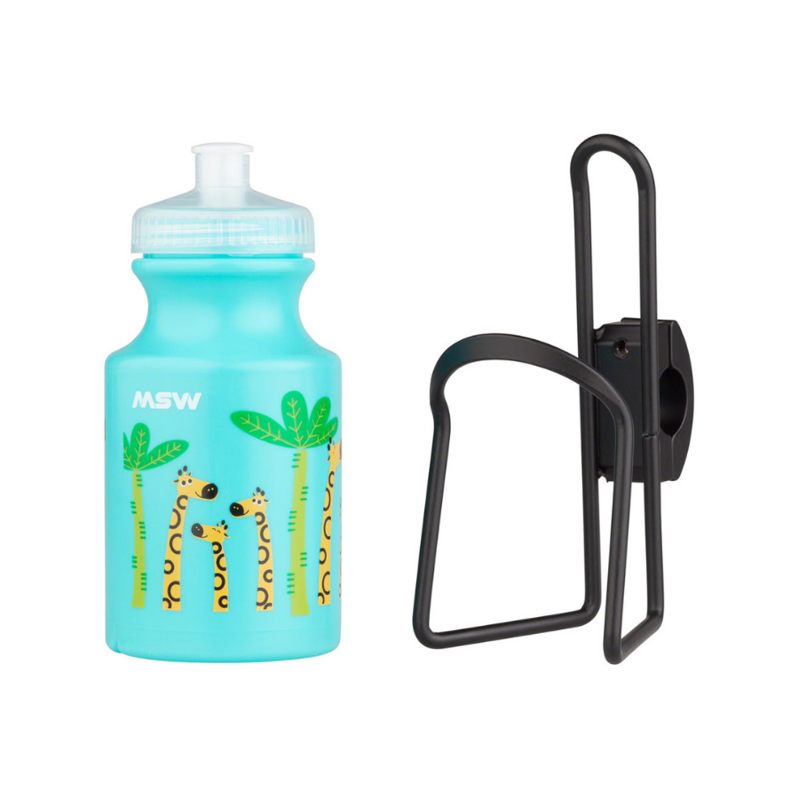 MSW Kids Water Bottle and Cage Kit