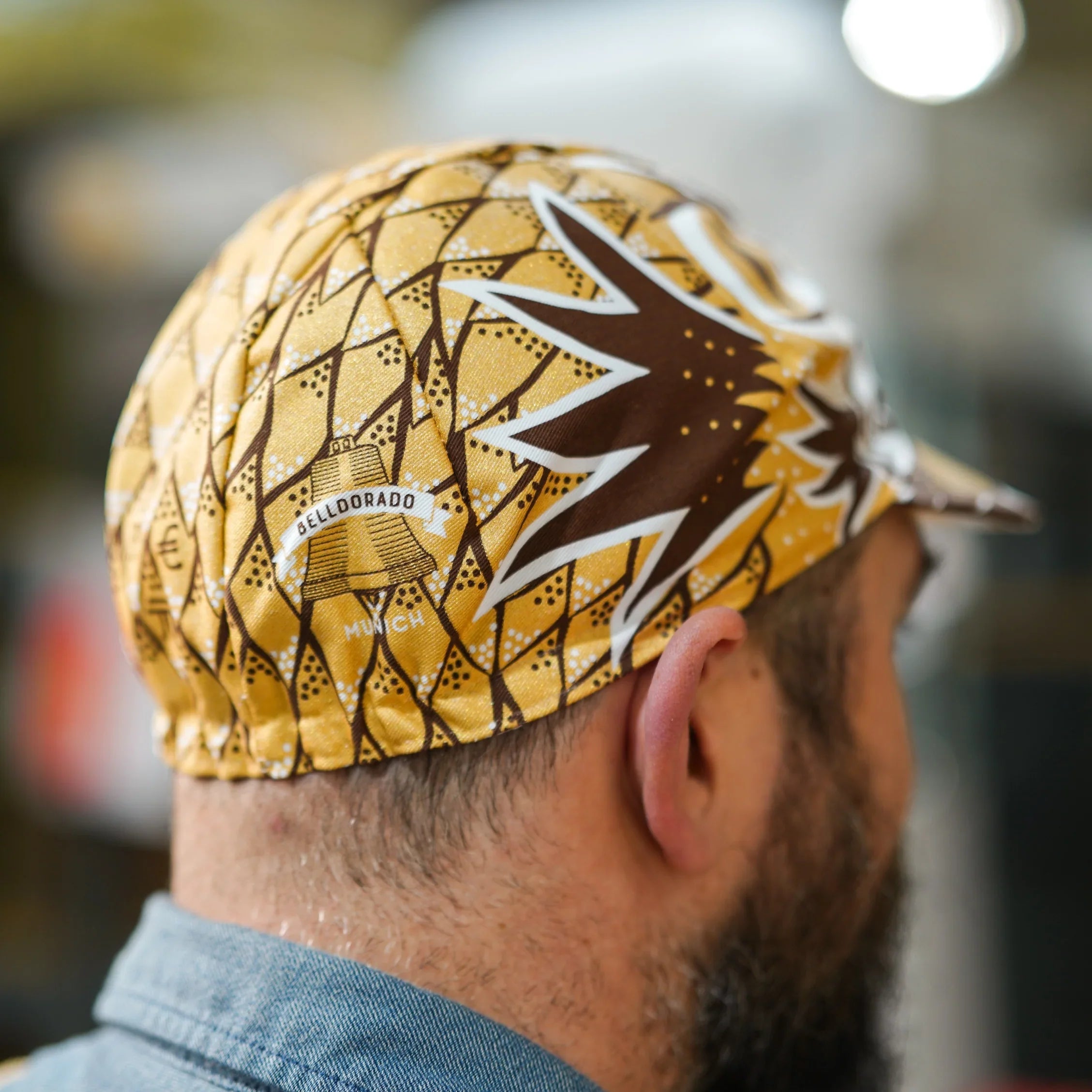 ADAM BELL'S WORKS Cycling Cap - Golden Shuppi