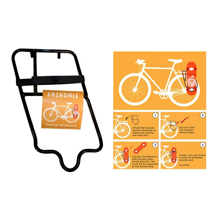 FAIRDALE Skateboard Pannier Rack