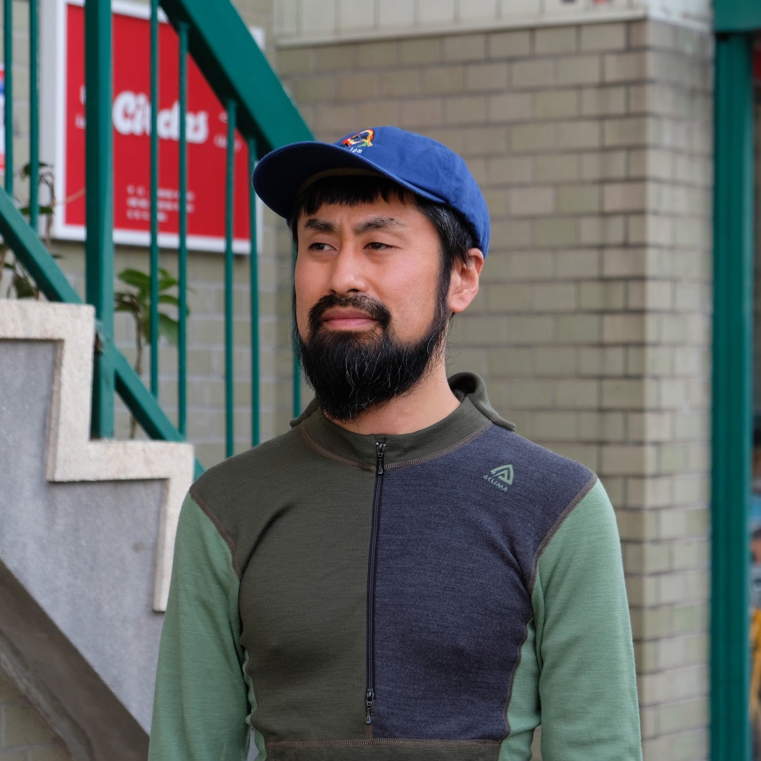 ACLIMA M ’s Warmwool Hood Sweater W / Zip