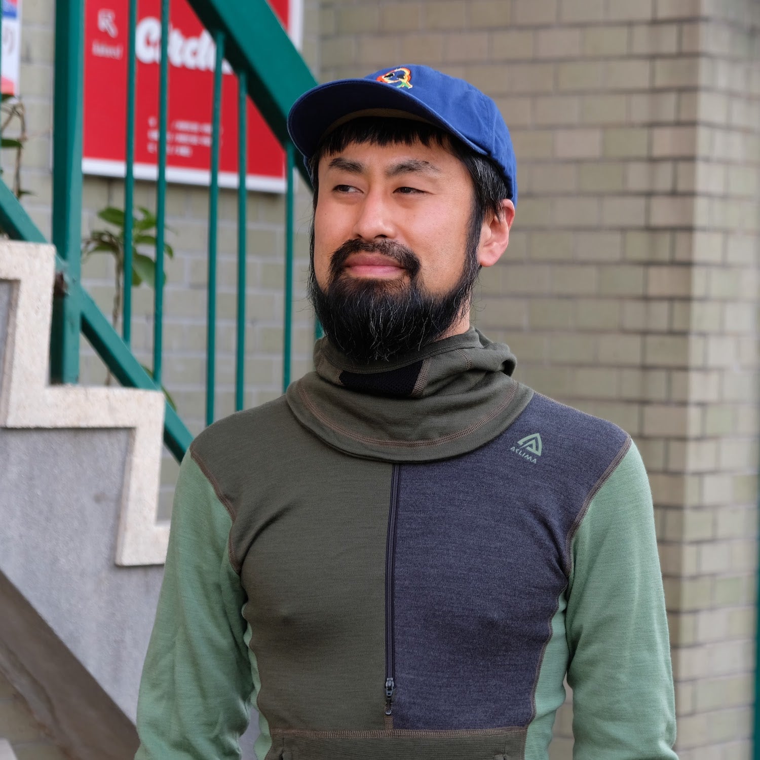 ACLIMA M ’s Warmwool Hood Sweater W / Zip