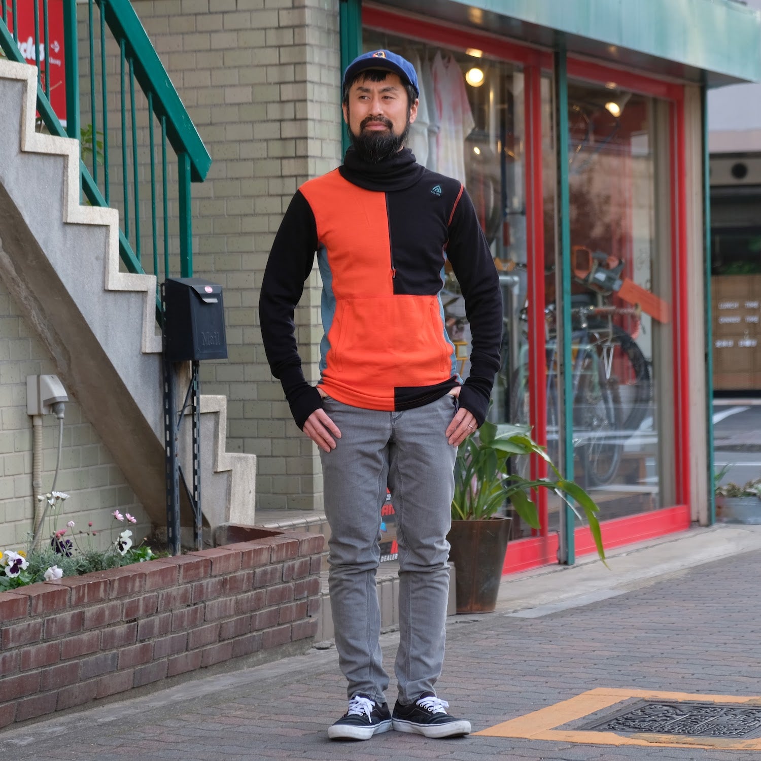 ACLIMA M ’s Warmwool Hood Sweater W / Zip