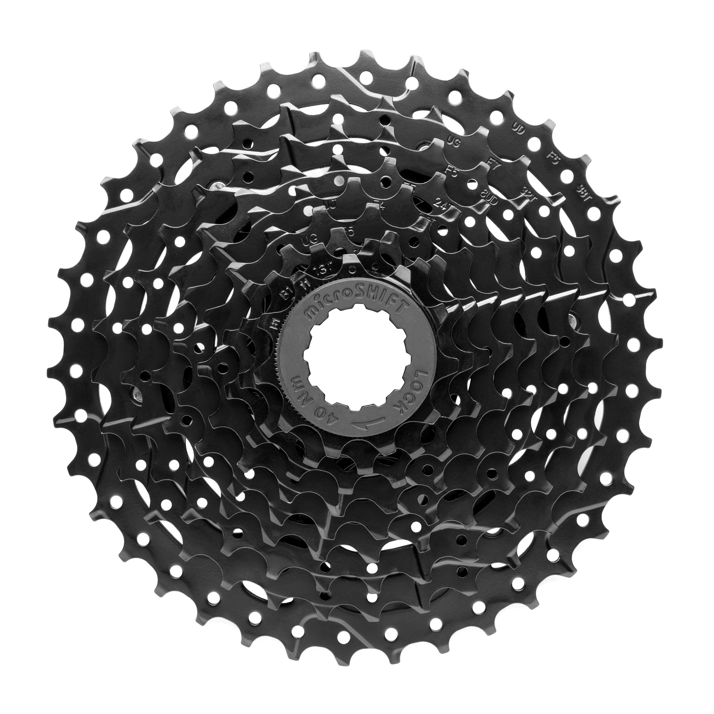 MICRO SHIFT Advent H-Series 9 Speed Cassette 11-38