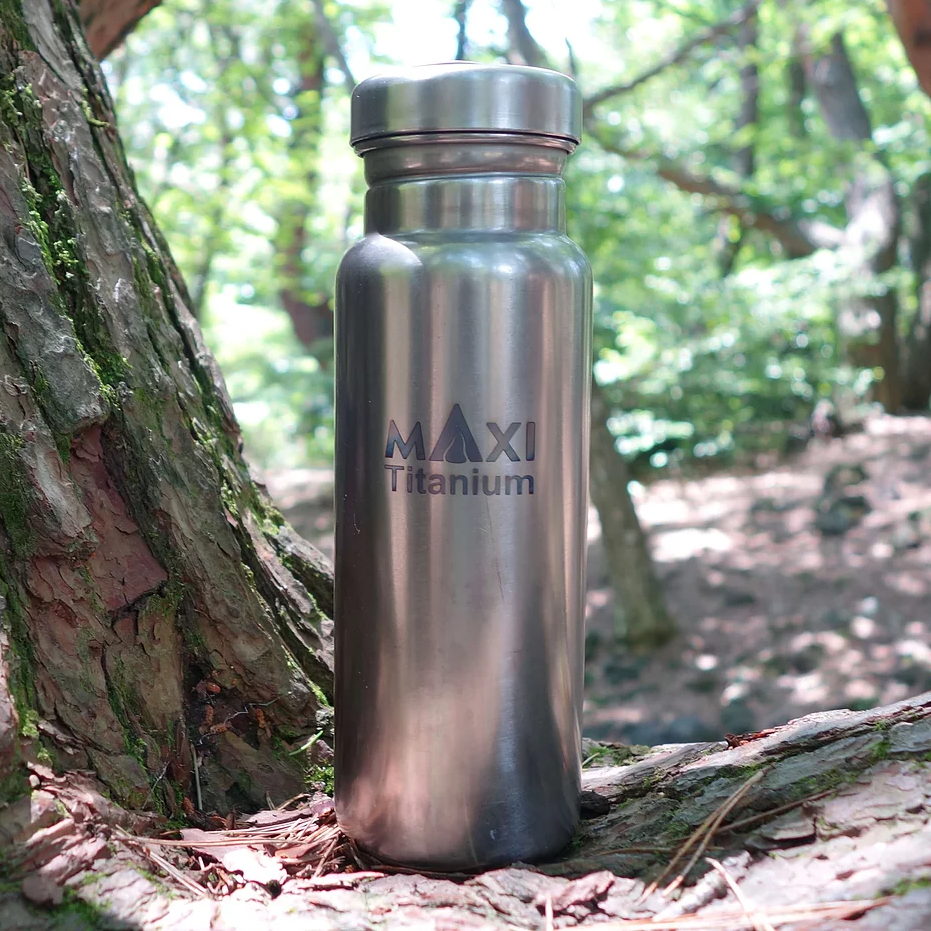 MAXI 800ml Titanium Water Bottle