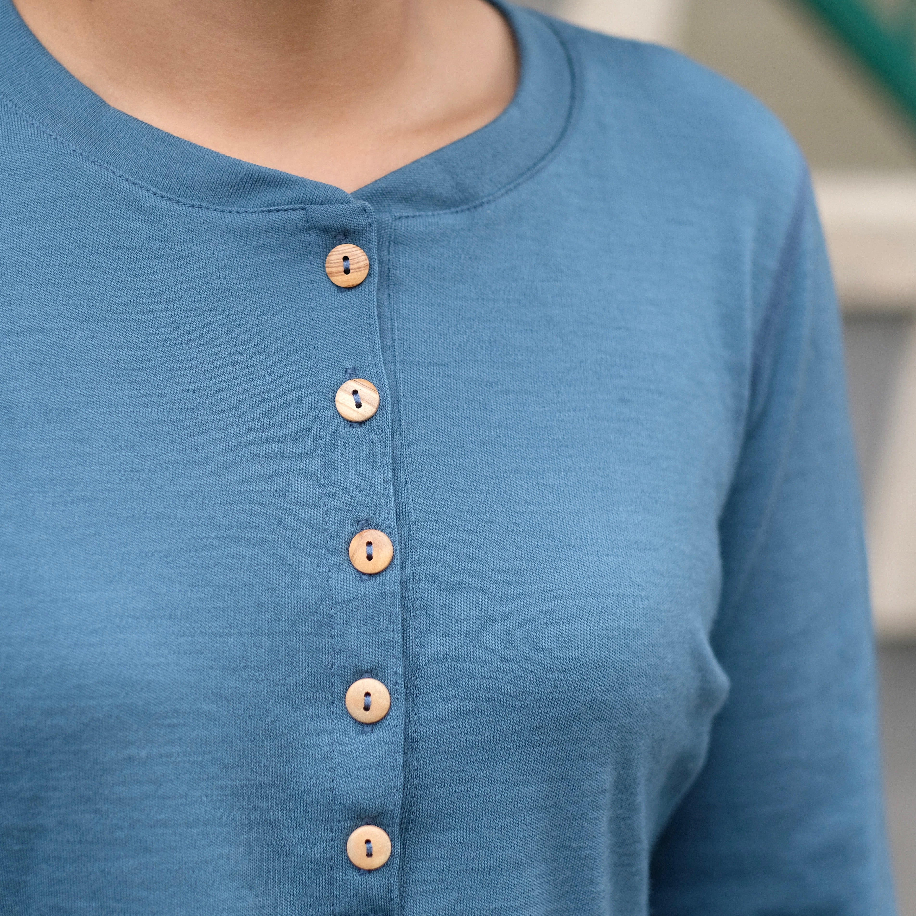 ACLIMA W′s Warmwool Granddad Shirt