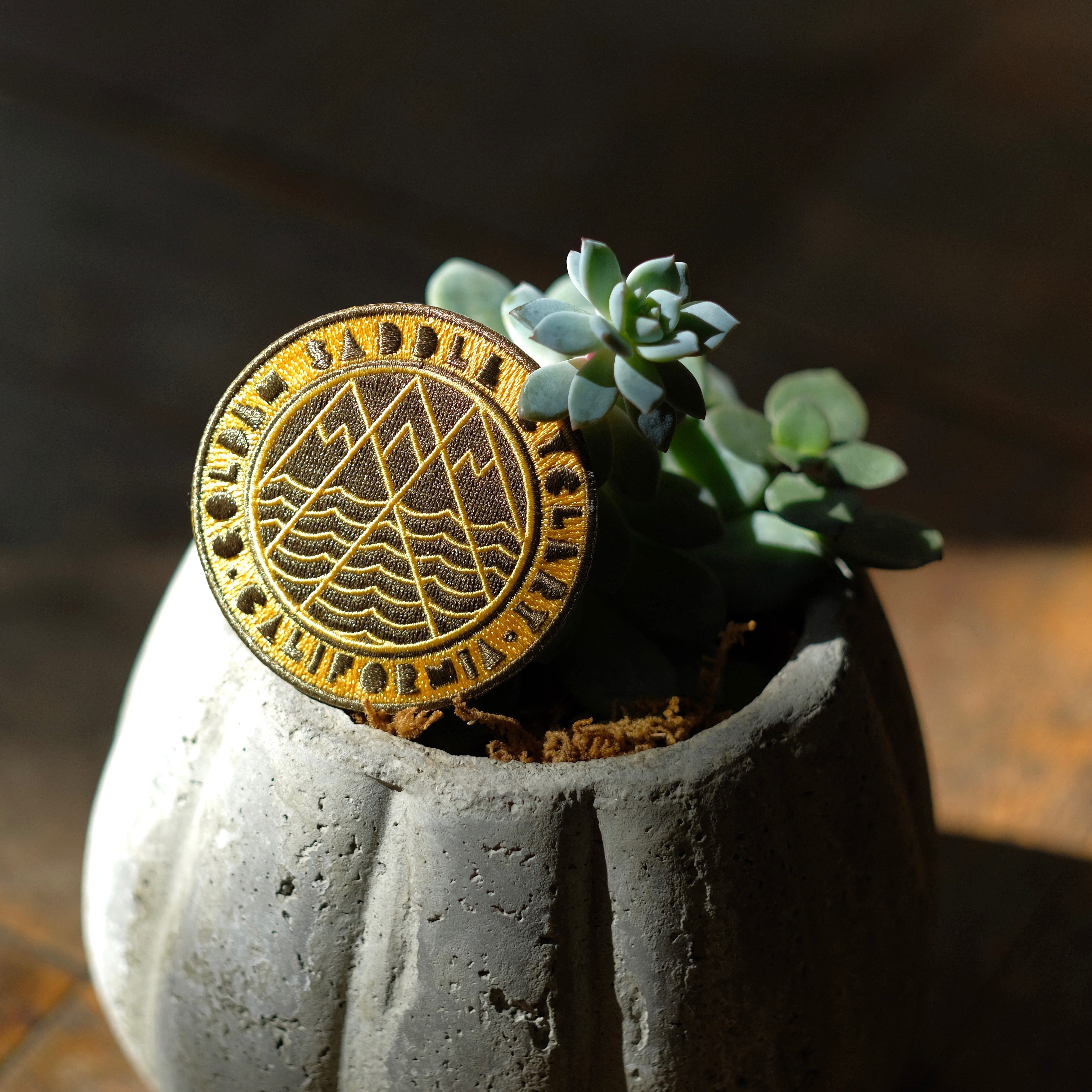 GOLDEN SADDLE CYCLERY GSC Patch