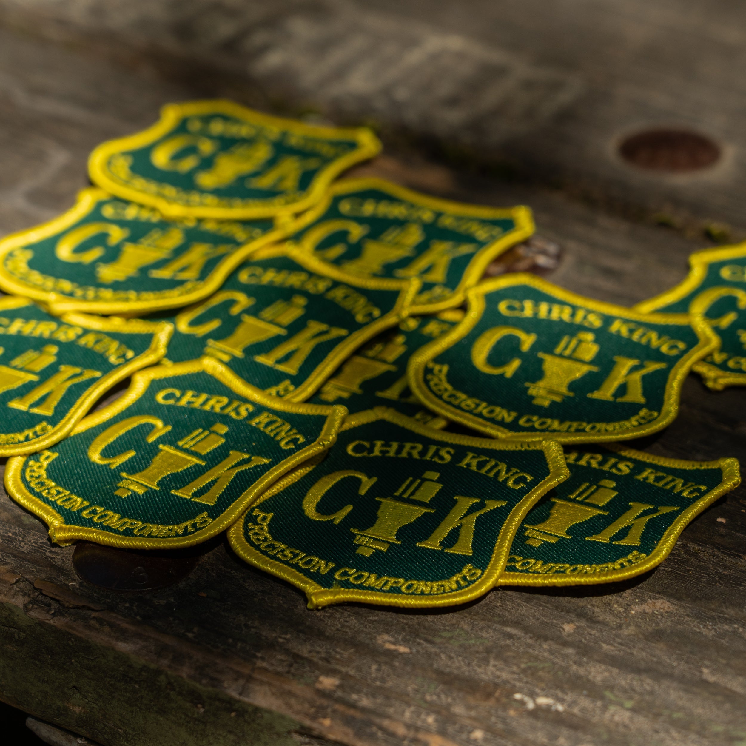 CHRIS KING Trail Badge Patch