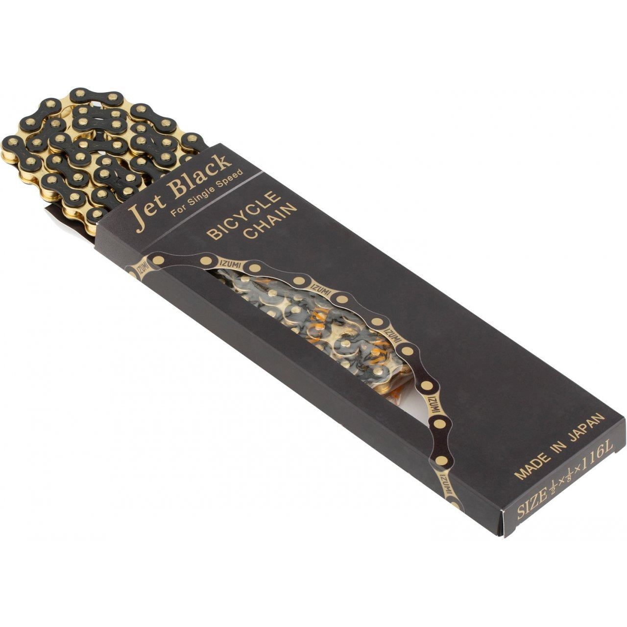 IZUMI Jet Black Bicycle Chain