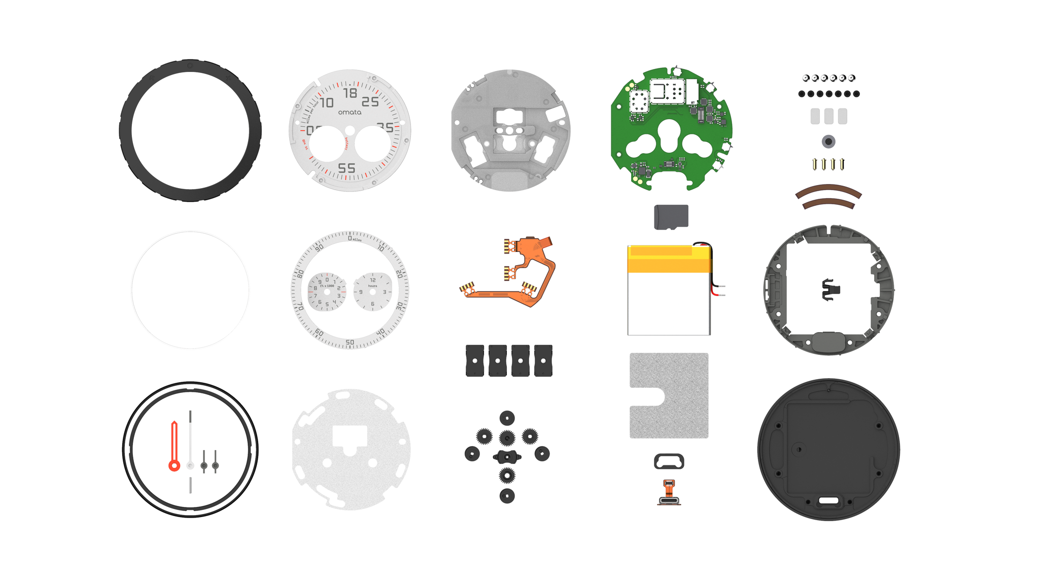 OMATA One GPS Bike Speedometer KPH