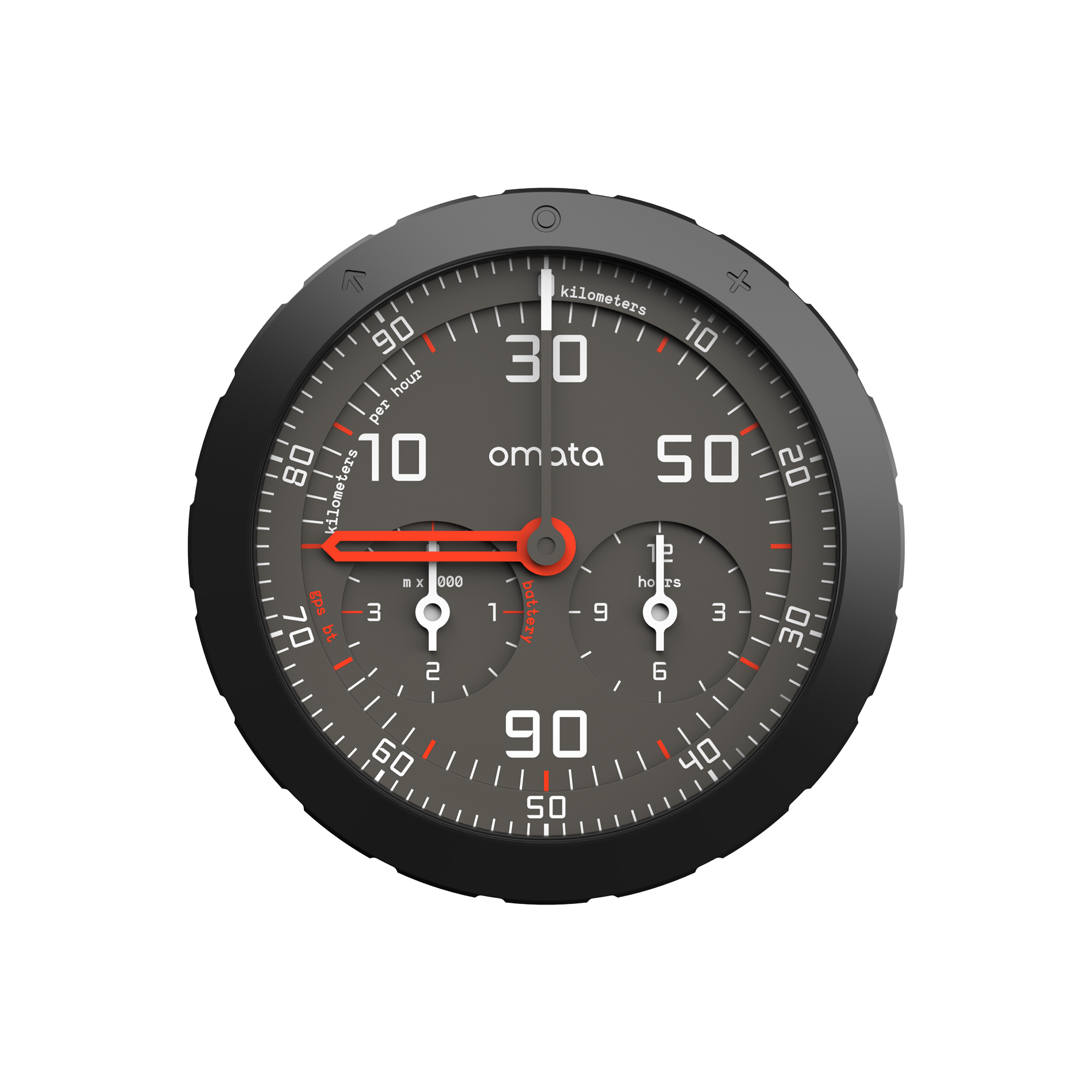 OMATA One GPS Bike Speedometer KPH - Main Image