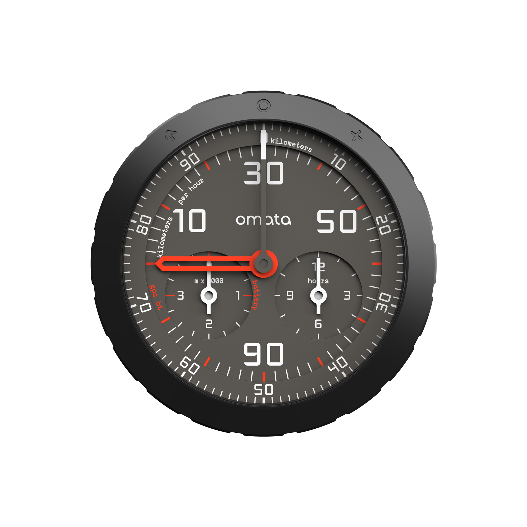 OMATA One GPS Bike Speedometer KPH