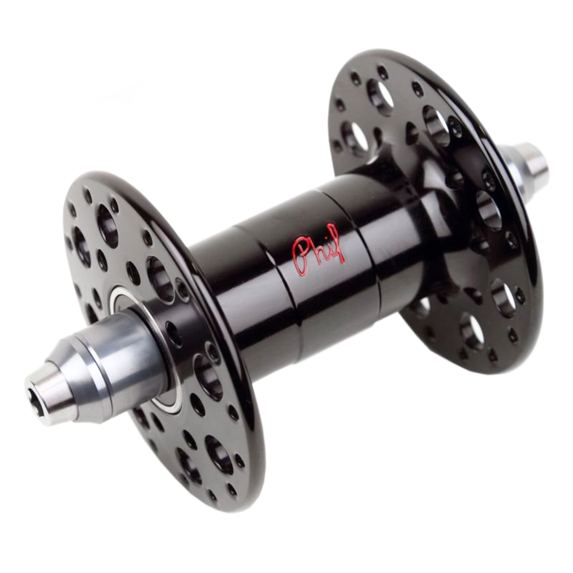 PHIL WOOD Pro High Flange Track Hub Front