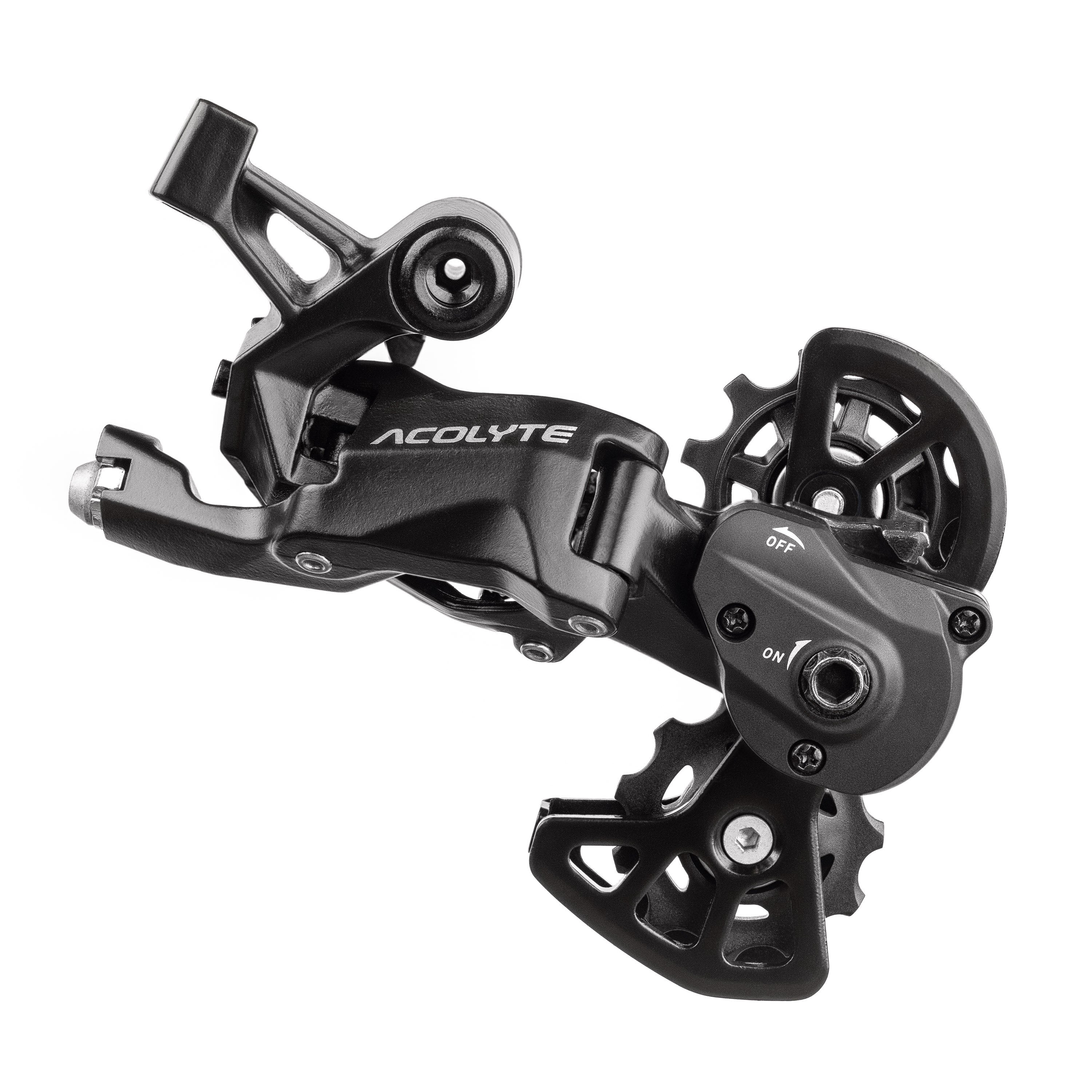 MICRO SHIFT Acolyte Super Short Cage SpringLock Rear Derailleur