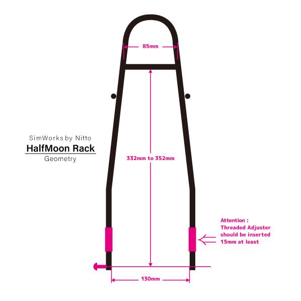 SIMWORKS Half Moon Rack