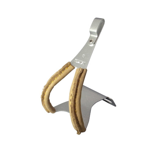 MKS Toe Clip Alloy with Leather