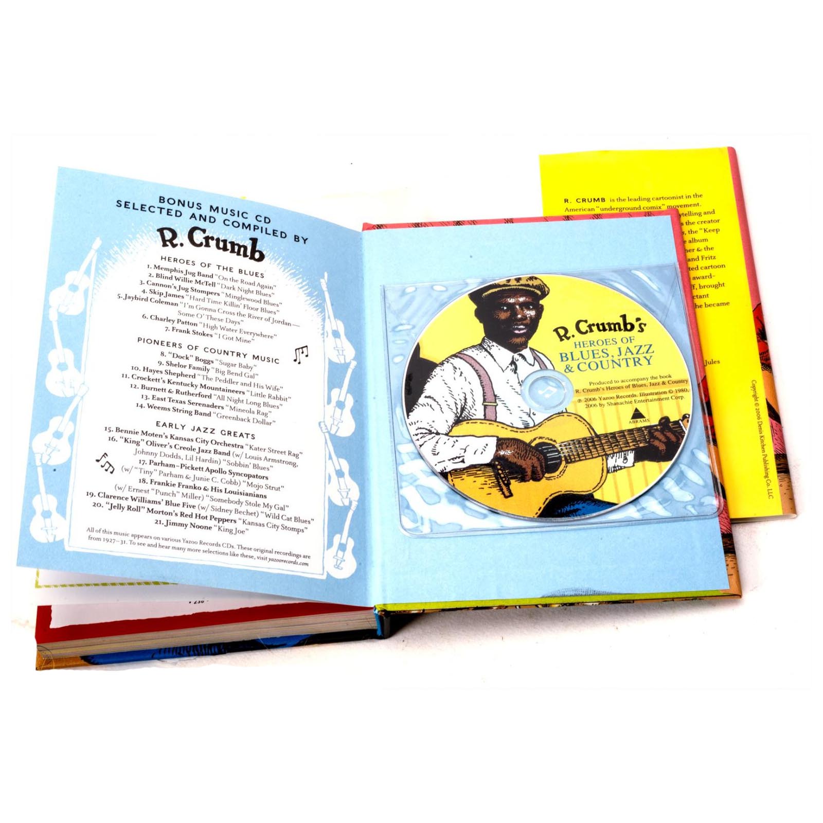 CIRCLES BOOKS R. Crumb's Heroes of Blues, Jazz & Country