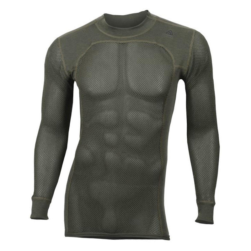 ACLIMA M ’s Woolnet Crew Neck