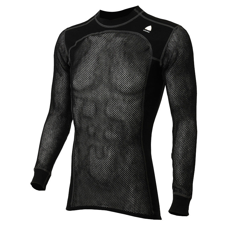 ACLIMA M ’s Woolnet Crew Neck