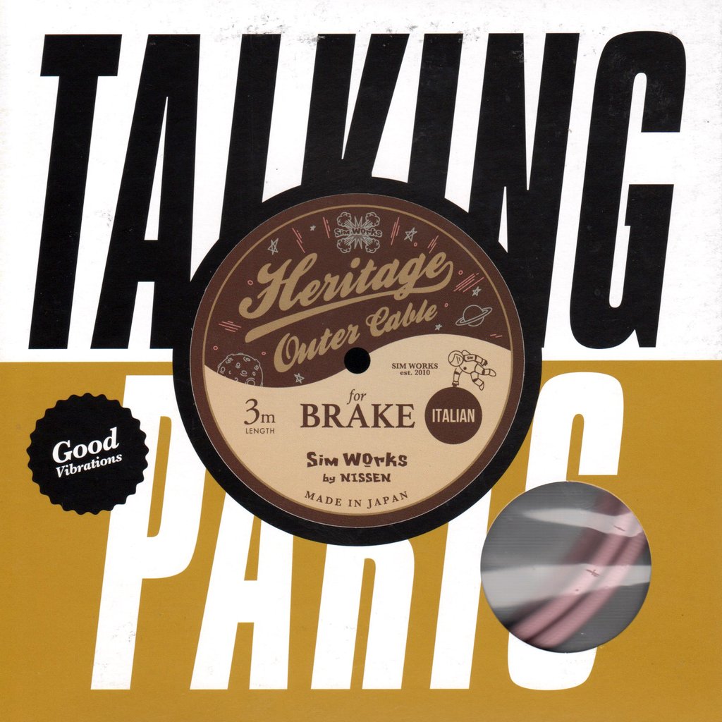 SIMWORKS Heritage Outer Cable Italian for Brake - 3m