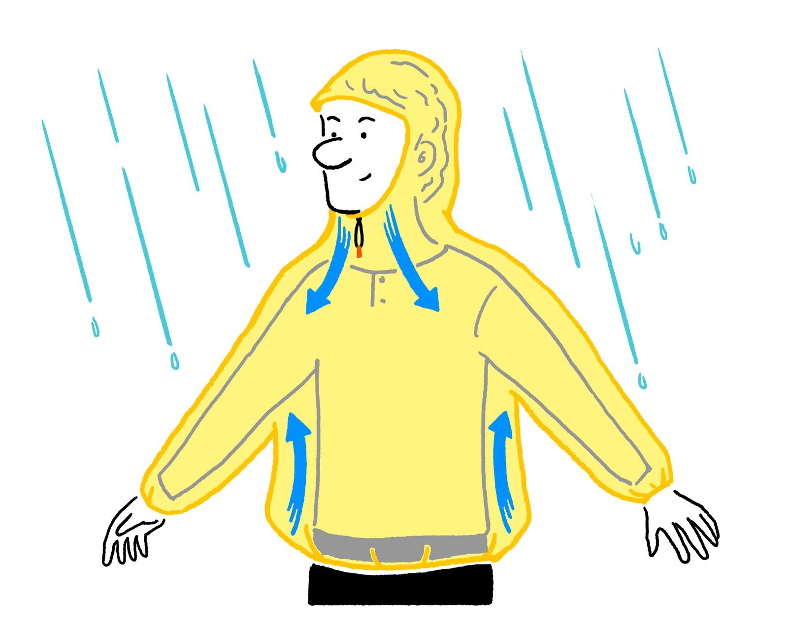 Mountains and Roads U.L Rain Hoody Pu Sosui