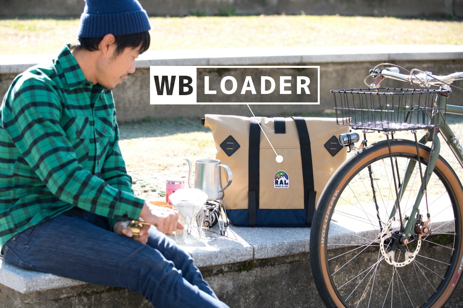 RAL WB Loader フロントラック固定 トートバッグ RAL WB Loader フロントラック固定 トートバッグ RAL WB Loader
