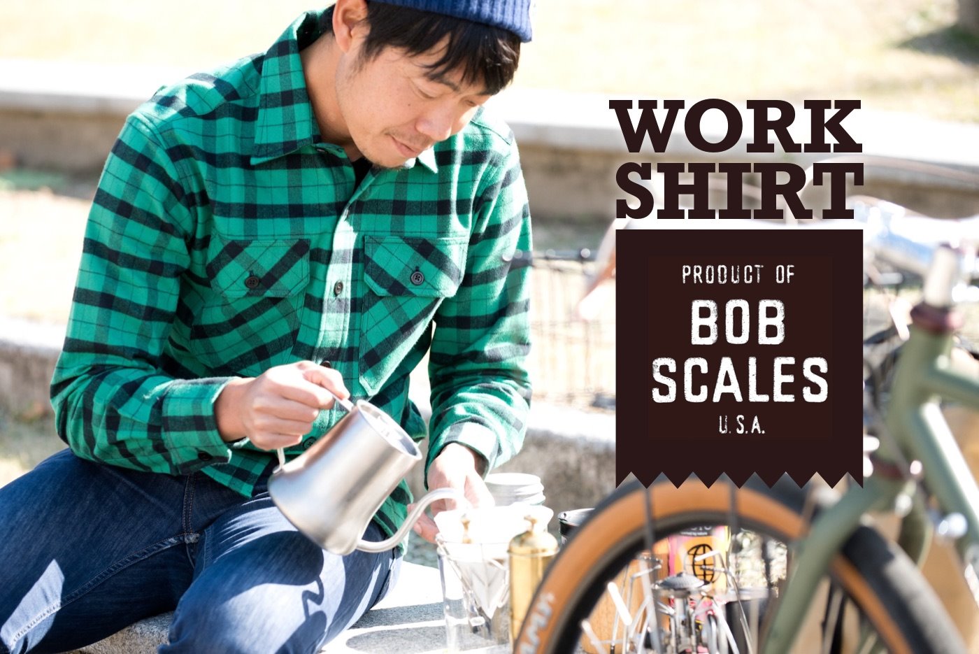 【PRODUCT OF BOB SCALES】New Work Shirts.