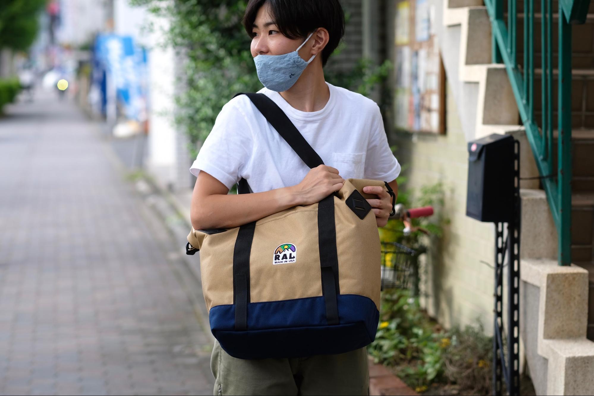 【バスケットバッグ】自転車で近所へ買い物に行こう！