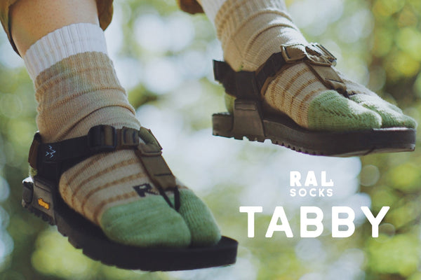 【新入荷】RAL TABBY – 足袋型くつしたの今季モデル