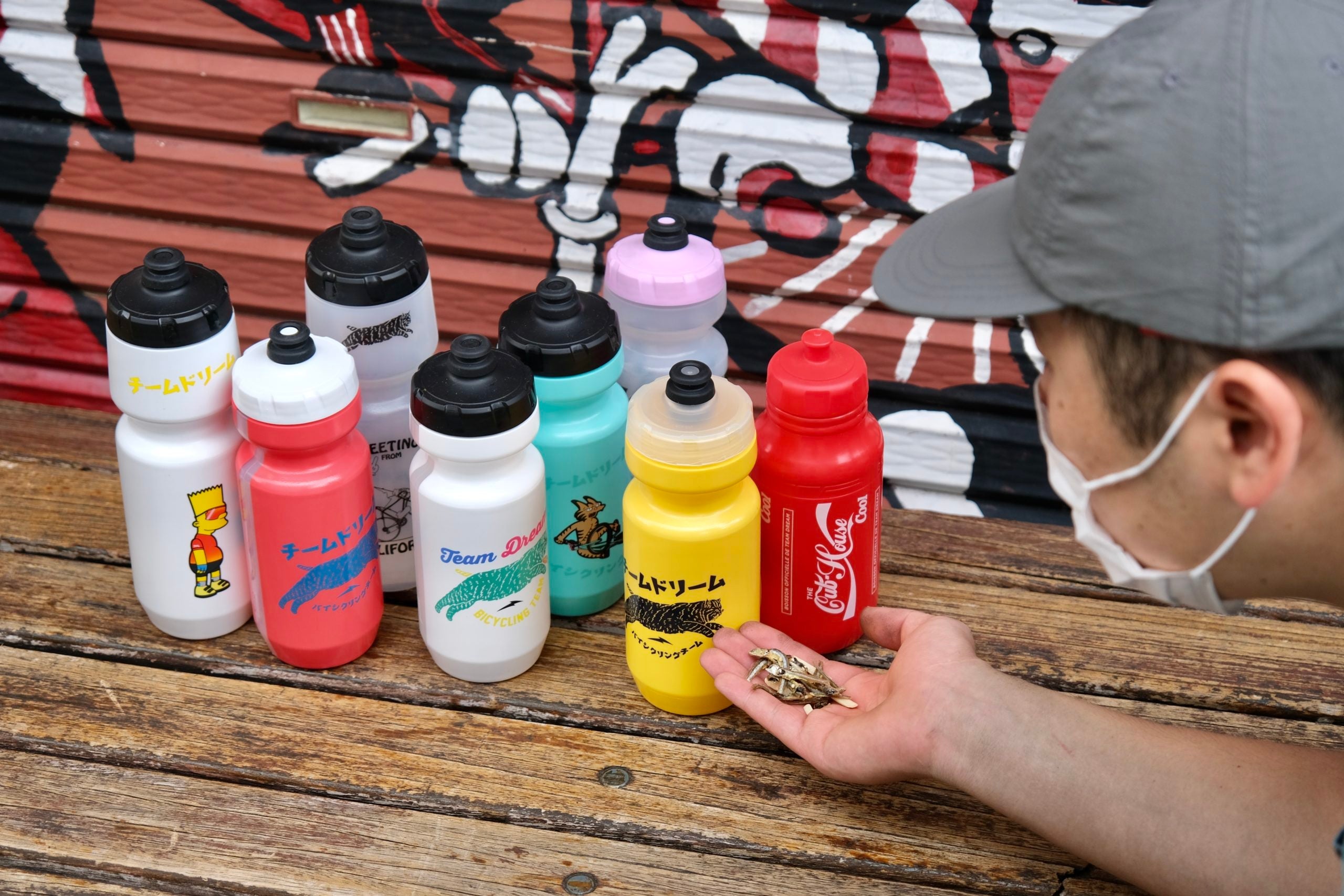 【新入荷情報】TEAM DREAM BICYCLING TEAM ボブキャッツがボトルをくわえてやってきた！