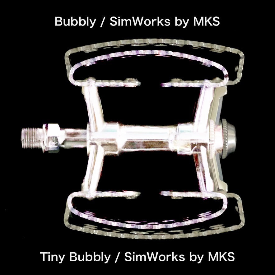 SimWorksの兄弟ペダル、バブリーとタイニーバブリーでペダルの大きさについて考えてみよう