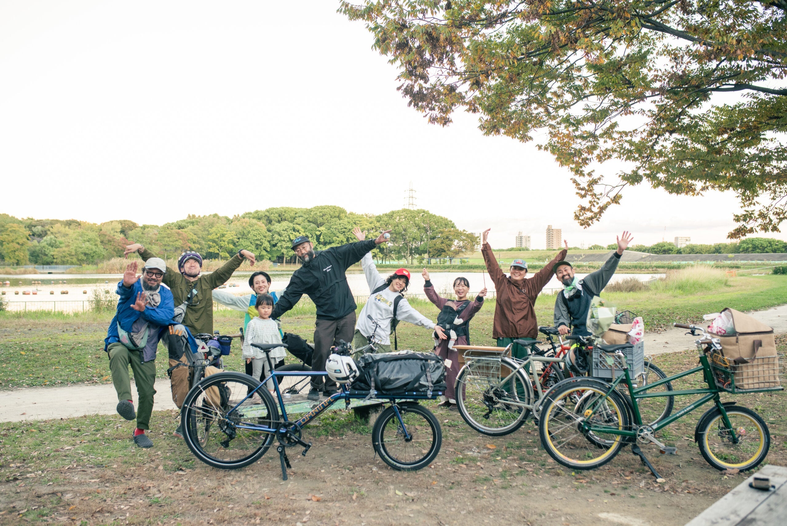 誕生日には自転車に乗ってBBQをしにいきたい。
