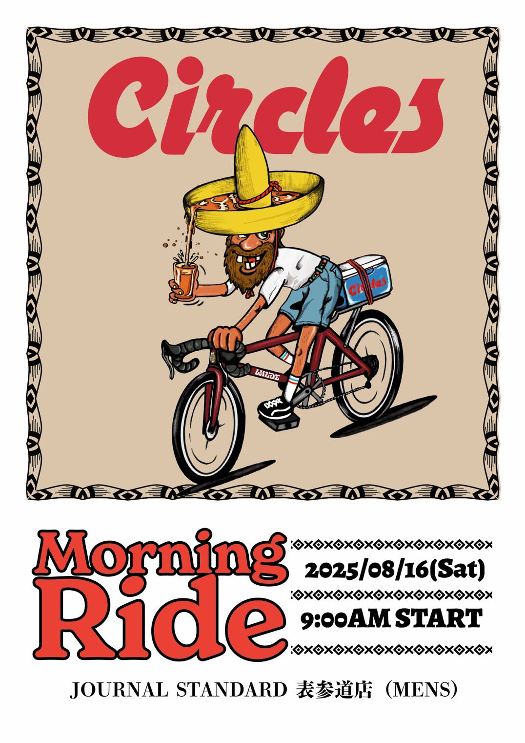 Circles TRUNK SHOW！ ラストは”Tokyo”！！Morning Ride開催～！