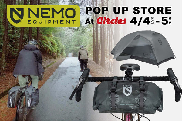 【NEMO】POPUP STORE & BIKE PACKING RIDE