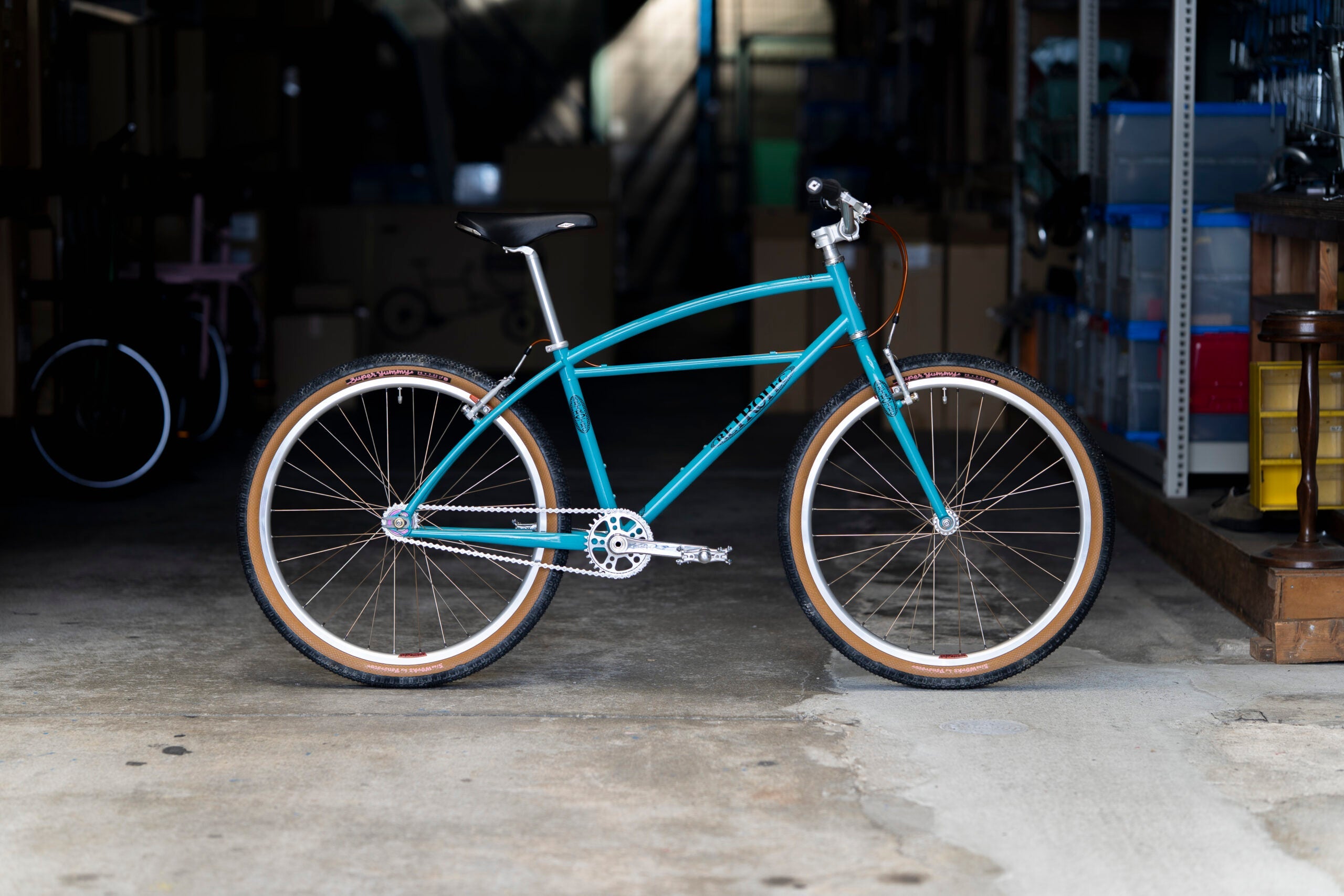 【RETROTEC 26” Single Speed MTB】Circles Original Complet Bike