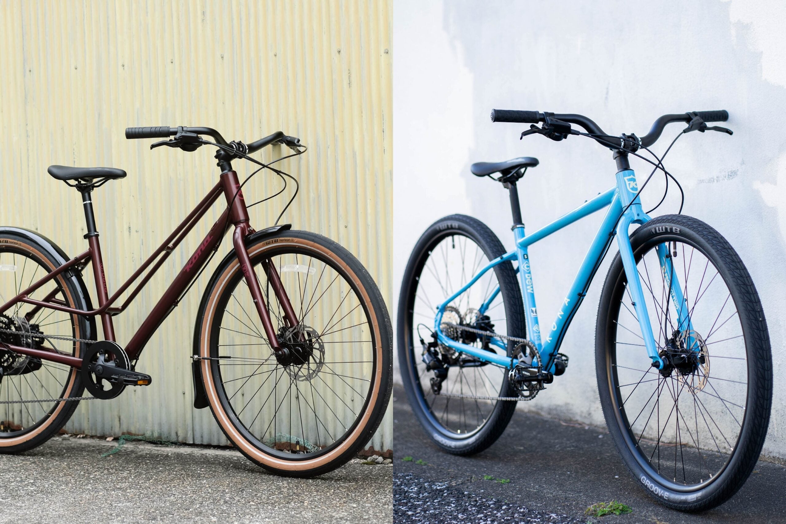 毎日を少し豊かにする自転車。KONA Dew と Coco が選ばれる理由