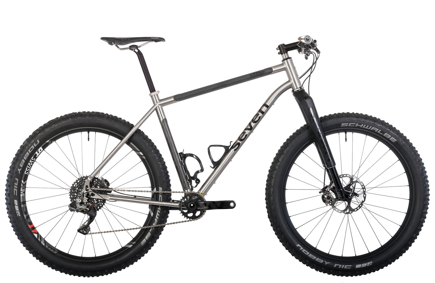 Titanium/Carbon Hardtail Mountain Bicycles / 622M