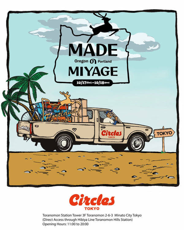 【Circles Tokyo】MADEの土産POPUP ＆ MADE & Bespoked 報告座談会開催！！