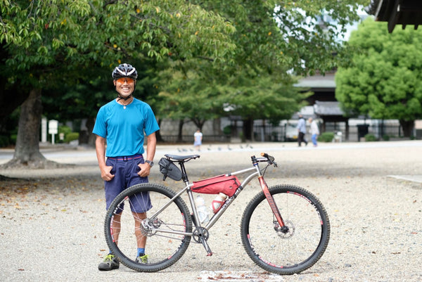Life is riding a bicycle.