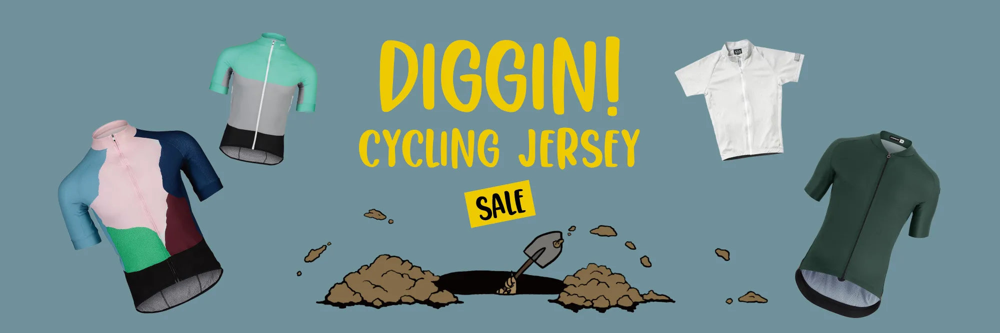 DIGGIN!! CYCLING JERSEY 2024