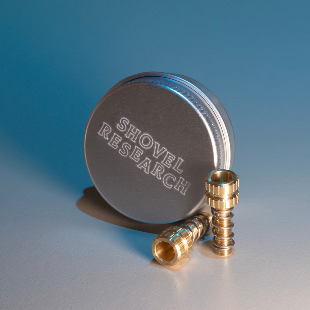SHOVEL RESEARCH Brass Barrel Adjusters