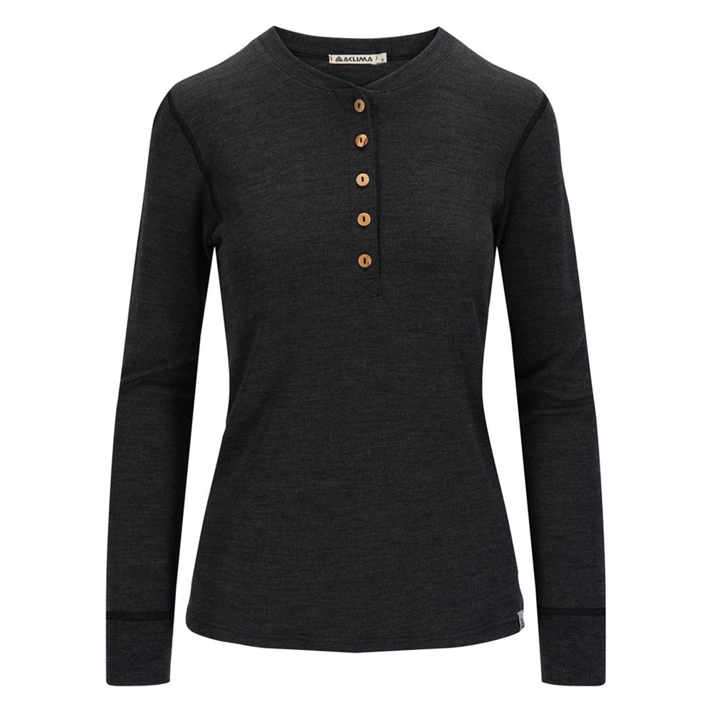 ACLIMA W′s Warmwool Grandad Shirt