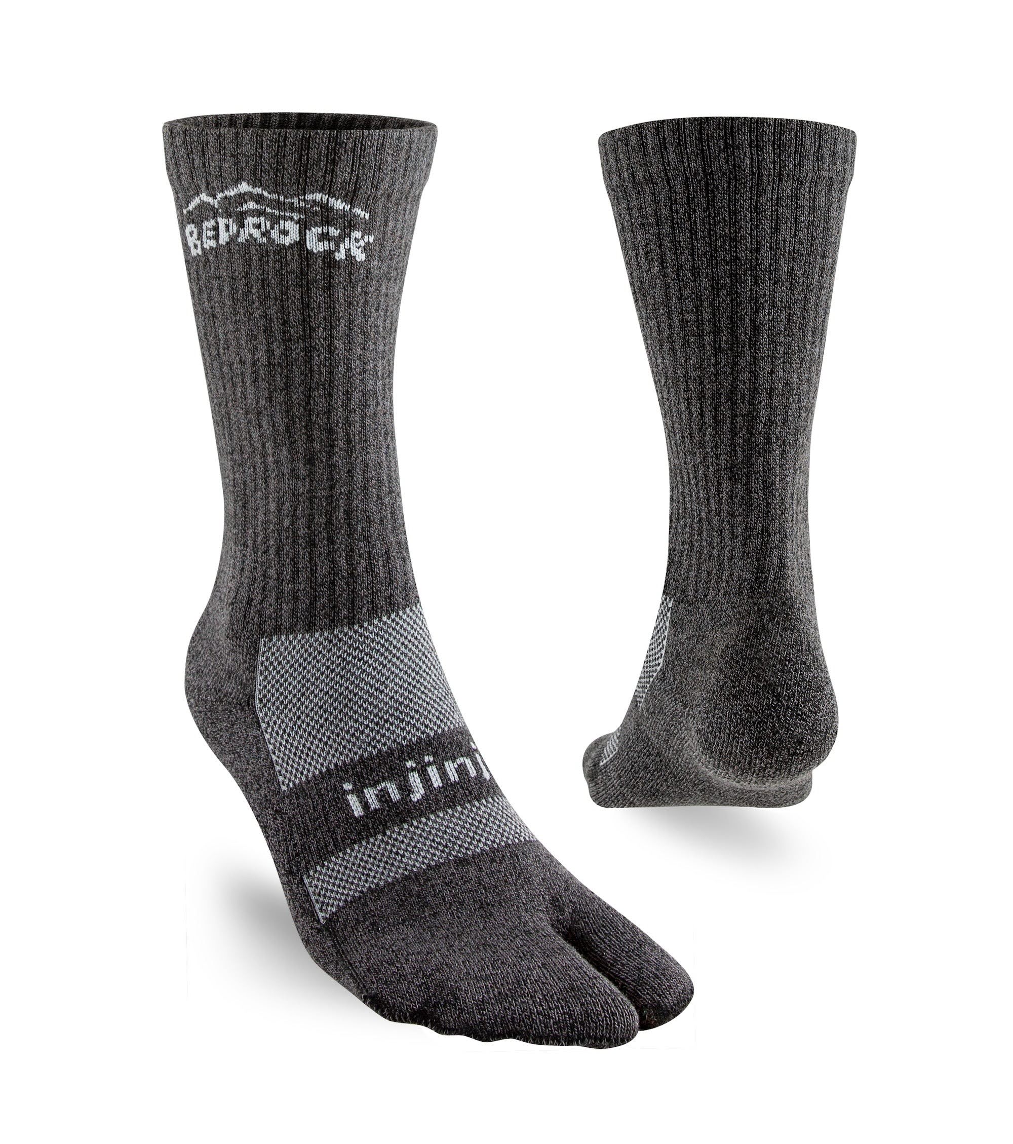 BEDROCK SANDALS Crew Performance Split-Toe Socks