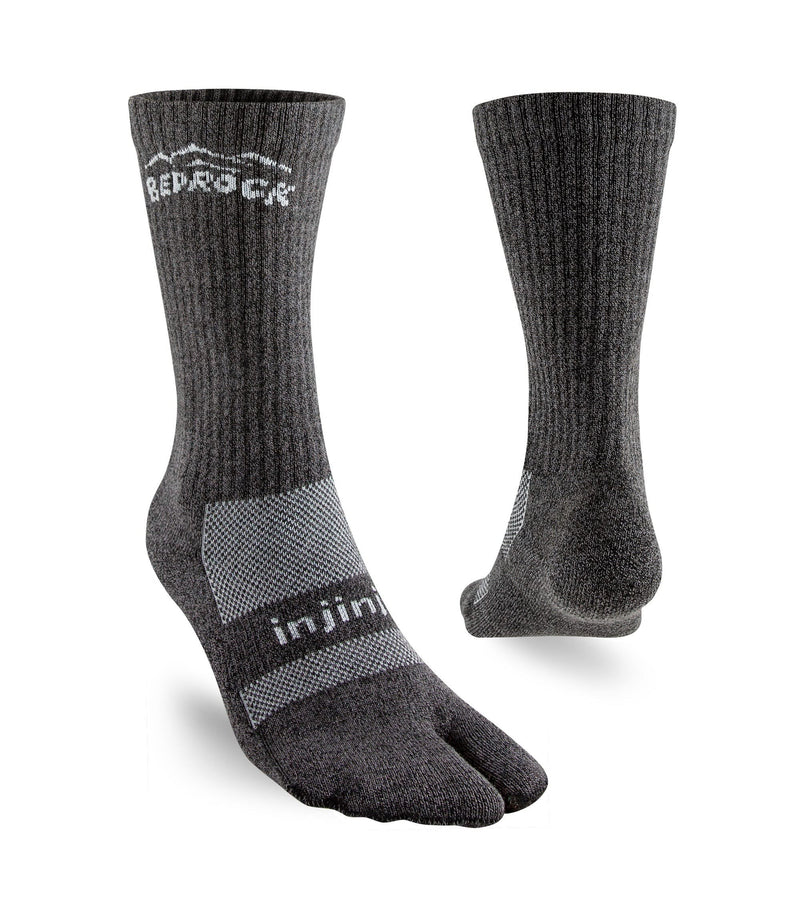 BEDROCK SANDALS Crew Performance Split-Toe Socks