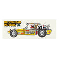 BLOCKHEAD MOTORS Vintage Buggy Sticker