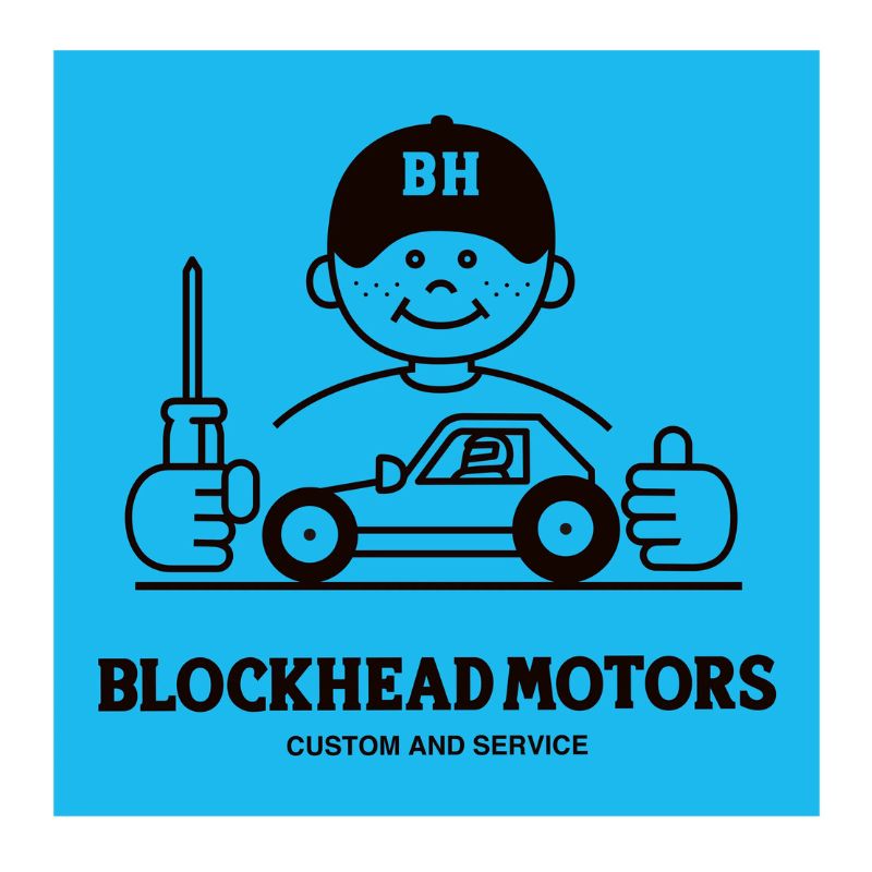 BLOCKHEAD MOTORS RC Boy Sticker